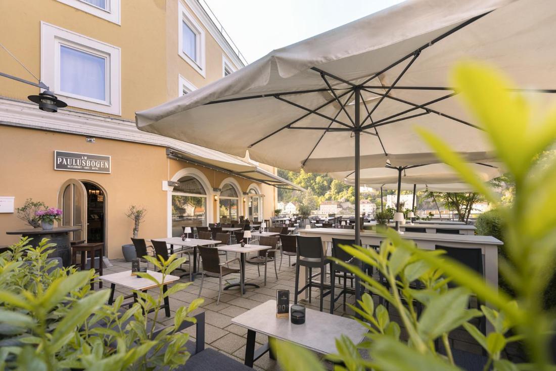 Hotel Am Paulusbogen Passau Exterior foto